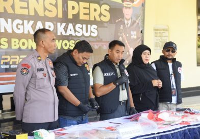 Polres Bondowoso Ungkap Jaringan Narkoba 5 Tersangka Pengedar Diamankan