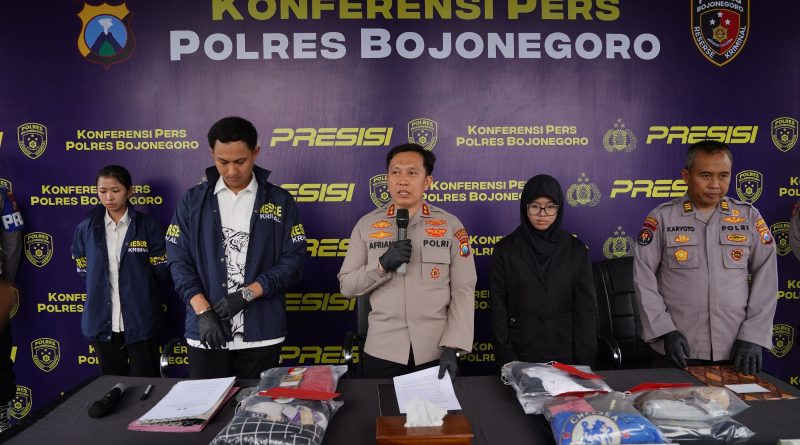 Polres Bojonegoro Ungkap Dua Kasus Curanmor, Dua Tersangka Diamankan