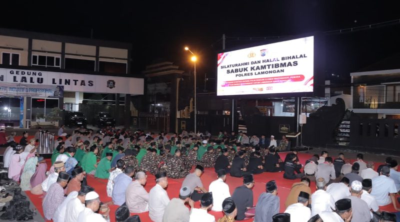 Polres Lamongan Perkuat Sinergi Dengan Masyarakat Lewat “Sabuk Kamtibmas”