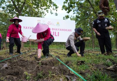 Polres Bojonegoro Sulap Lahan Kosong Jadi Kebun Jagung Wujudkan Swasembada Pangan