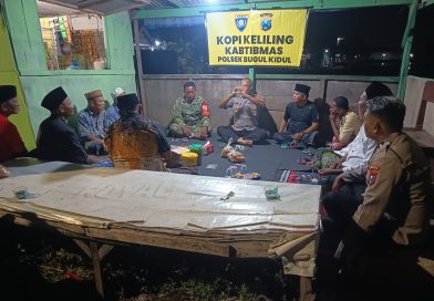 Wujud Nyata Kehadiran Polri di Tengah Masyarakat, Kapolsek Bugul Kidul Gelar Kopi Keliling Kamtibmas Dan Sosialisasi Call Center 110