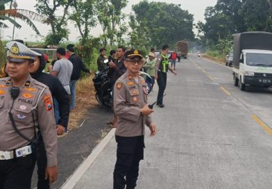 Polres Lumajang Bubarkan Balap Liar di JLS Pasirian, 10 Motor Diamankan