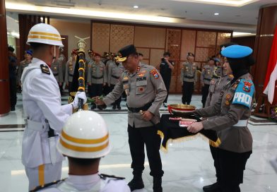 Jelang Hari Bhayangkara ke – 80 Polda Jatim Gelar Upacara Pemuliaan Nilai Luhur Tribrata