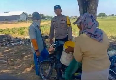 Bhabinkamtibmas Polsek Lekok Perkuat Sinergi dengan Petani Demi Sukseskan Ketahanan Pangan Nasional