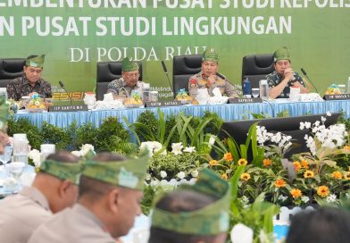 Kadiv Humas: Riau Pelopori Pusat Studi Kepolisian dan Lingkungan, Green Policing Masuki Babak Baru