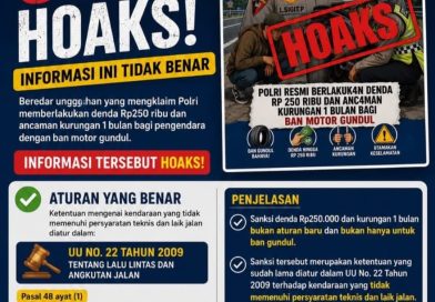 Korlantas Polri: Masyarakat Diimbau Tidak Mudah Percaya Hoaks Terkait Polisi Akan Denda Rp250 Ribu untuk Ban Gundul