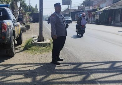 Patroli Polsek Pohjentrek Antisipasi Kemacetan dan Kriminalitas, Wujudkan Kamtibmas Kondusif